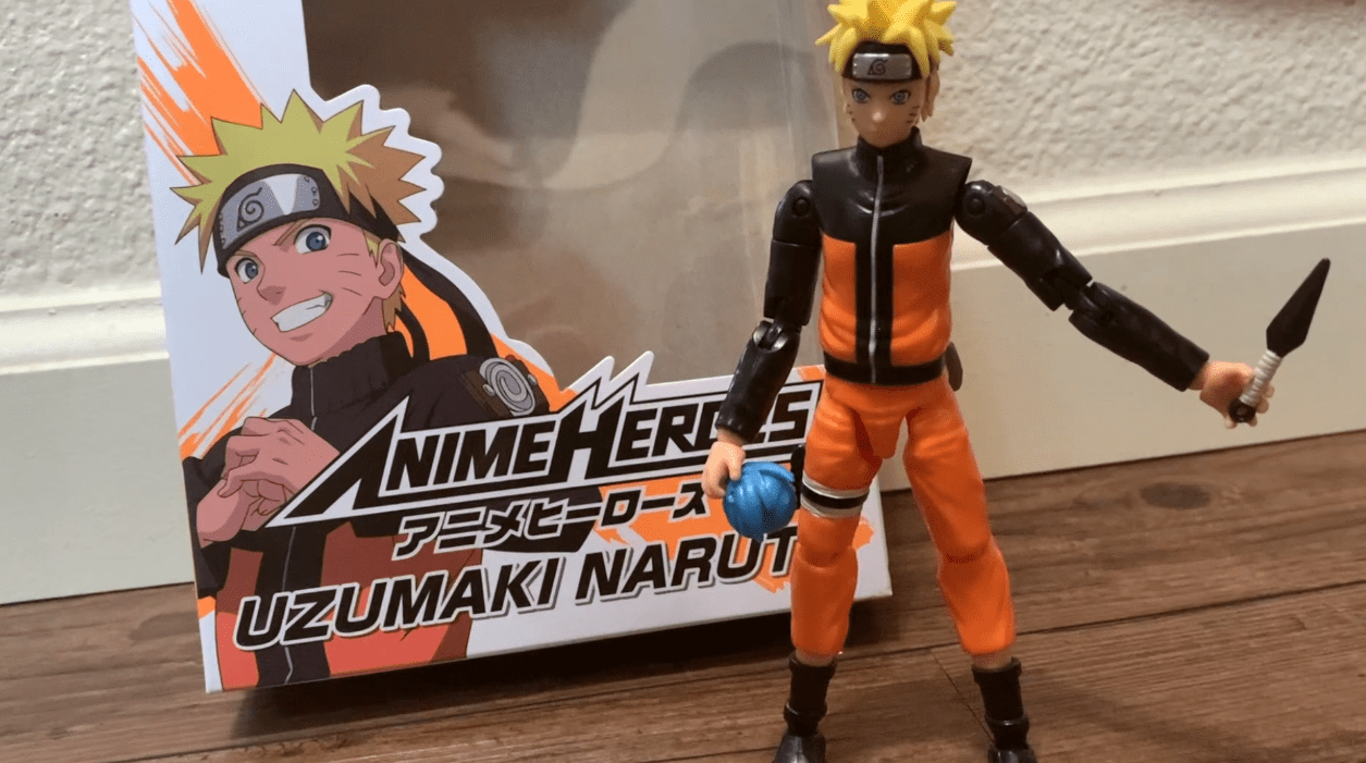 Anime Heroes Beyond - Naruto Action Figure 16 Cm Con Accessori E 20 Punti Articolazione