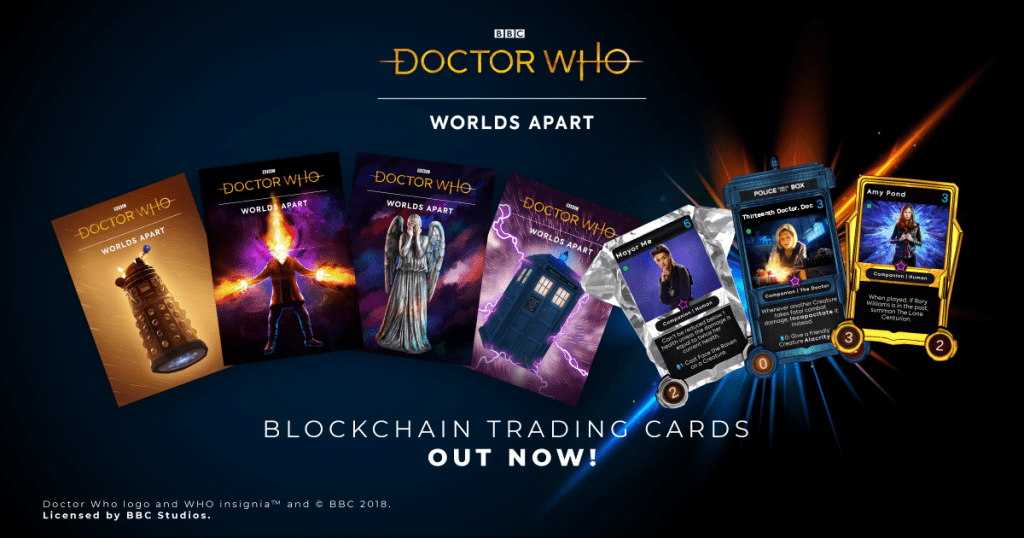 Doctor Who Worlds Apart game cards