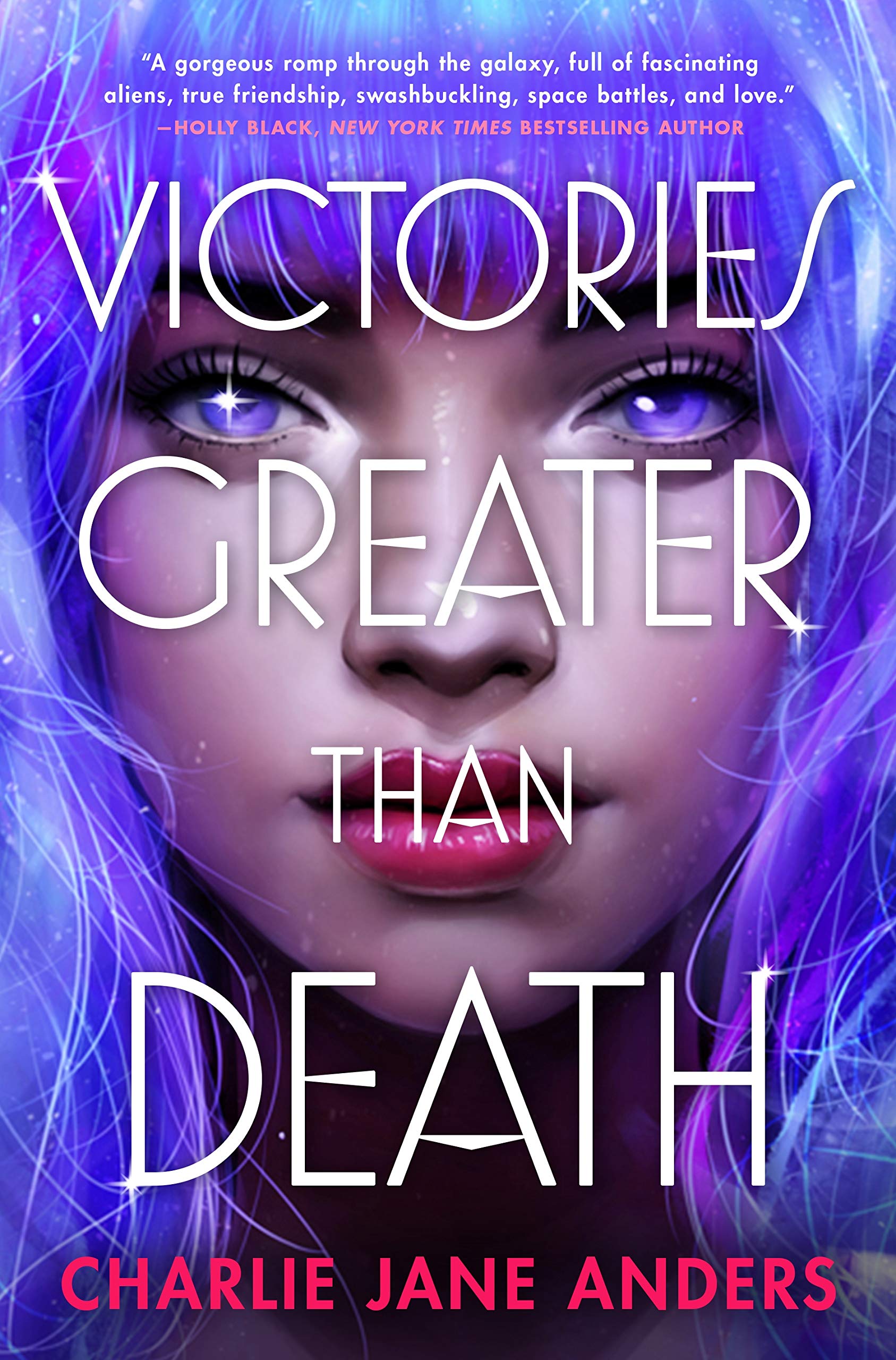 Cover of "Victories Greater Than Death" by Charlie Jane Anders