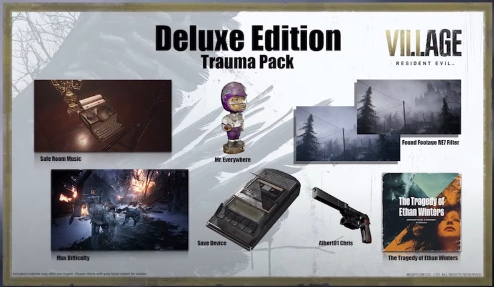 resident evil 8 village deluxe edition