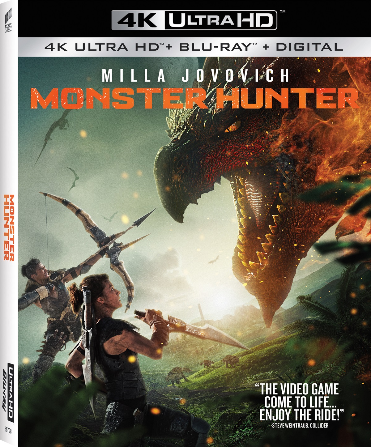 Monster Hunter Blu-ray DVD release