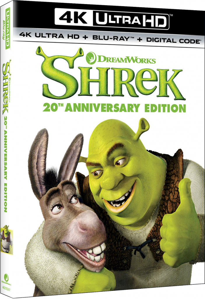 Shrek 20th Anniversay 4K UHD Release