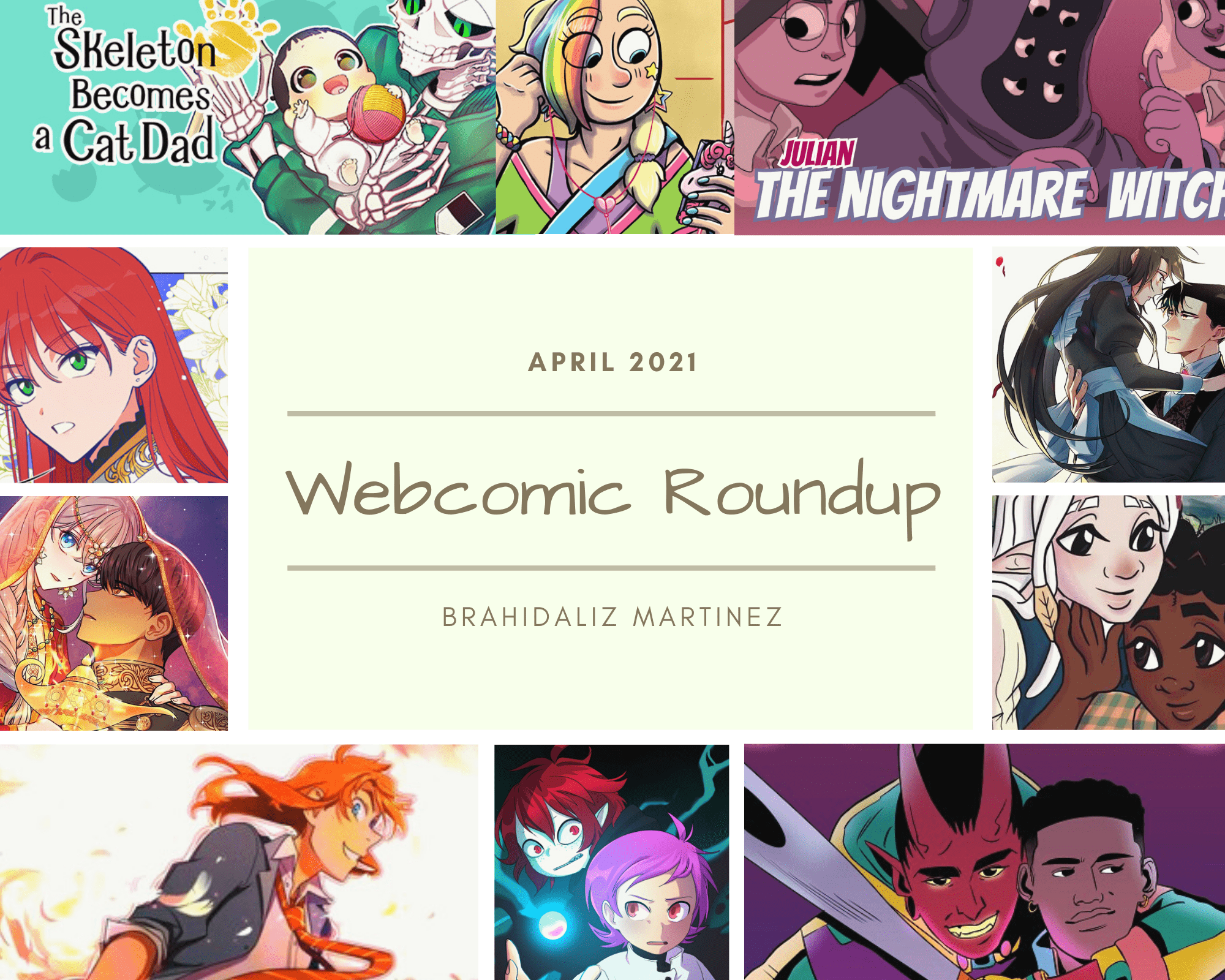 Webcomic Roundup April 2021