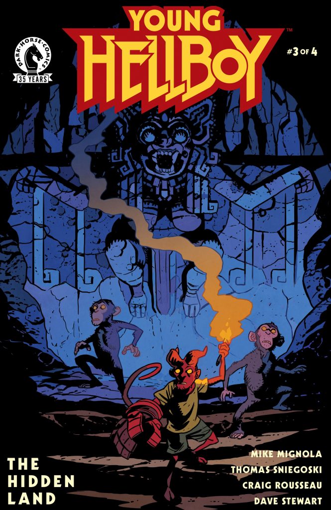 Young Hellboy the hidden land issue 3 review