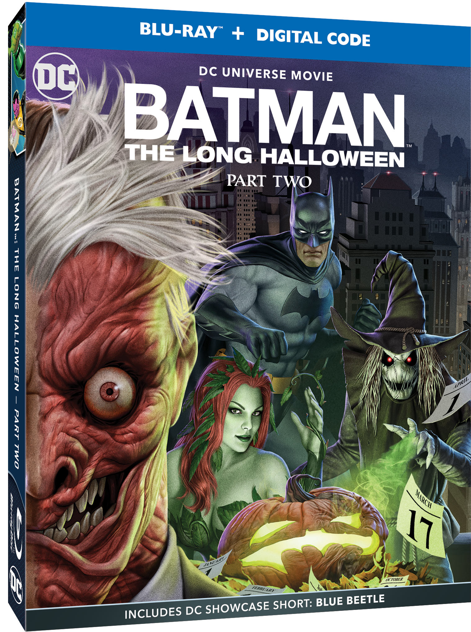 Batman The Long Halloween Part Two Digital July 27 Blu Ray Aug 10