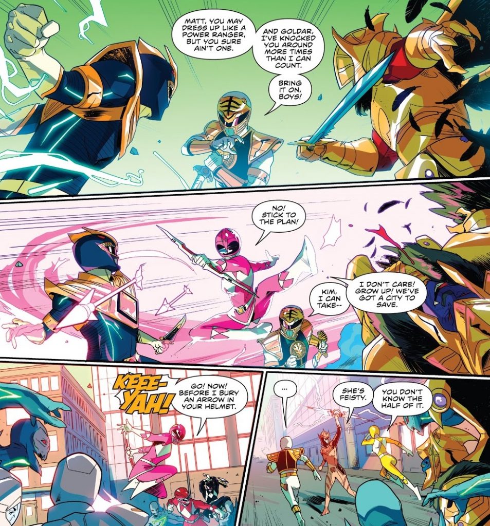 mighty morphin issue 7 review