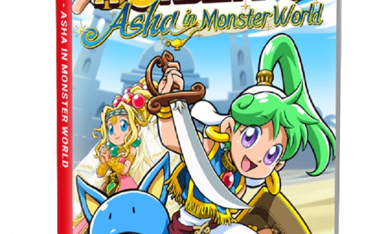 Wonder Boy Asha in Monster World Nintendo Switch release