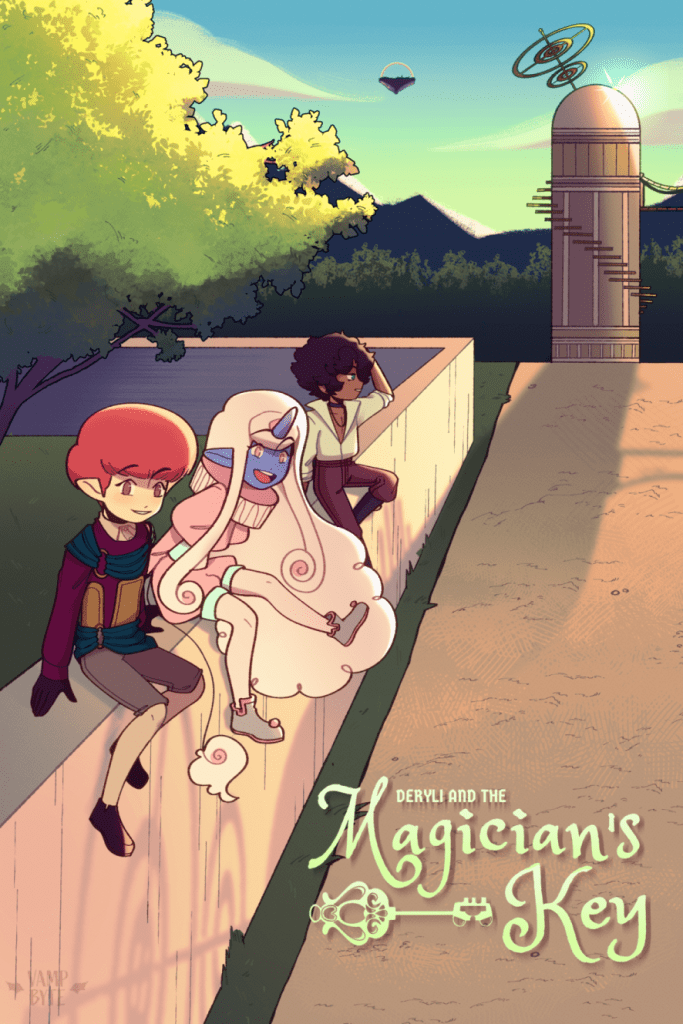 Deryli and the Magician's Key by vampbyte