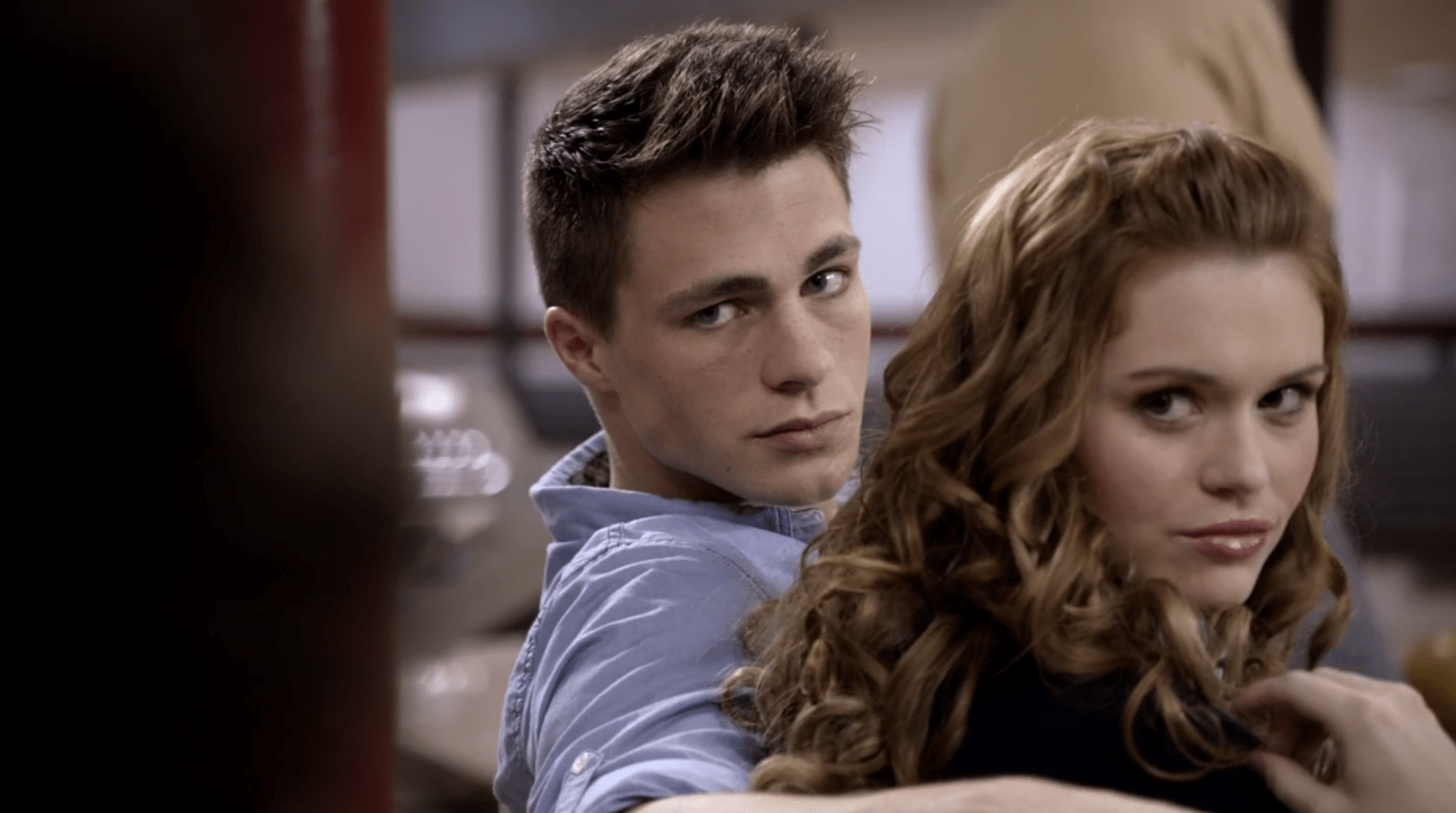 Colton and Holland in Teen Wolf