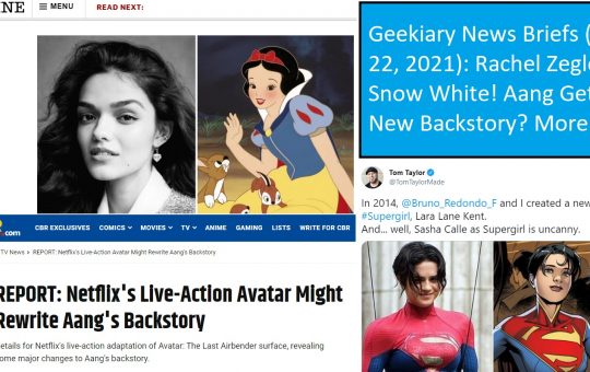 snow white geekiary news briefs june 22 2021