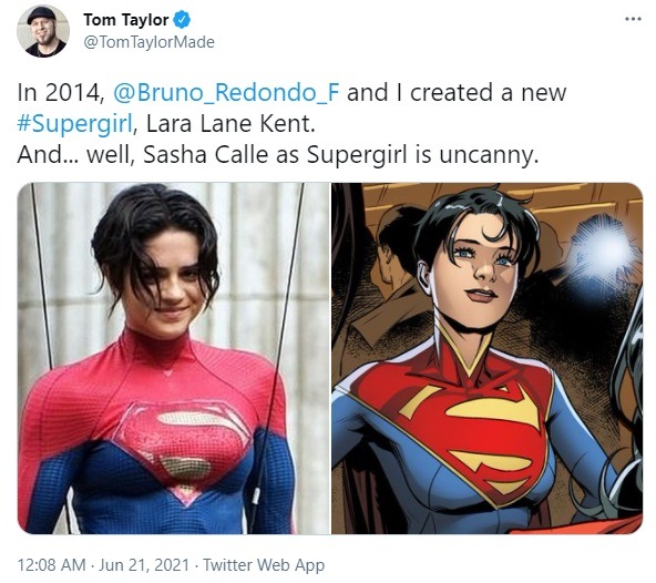 Sasha Calle as Supergirl The Flash