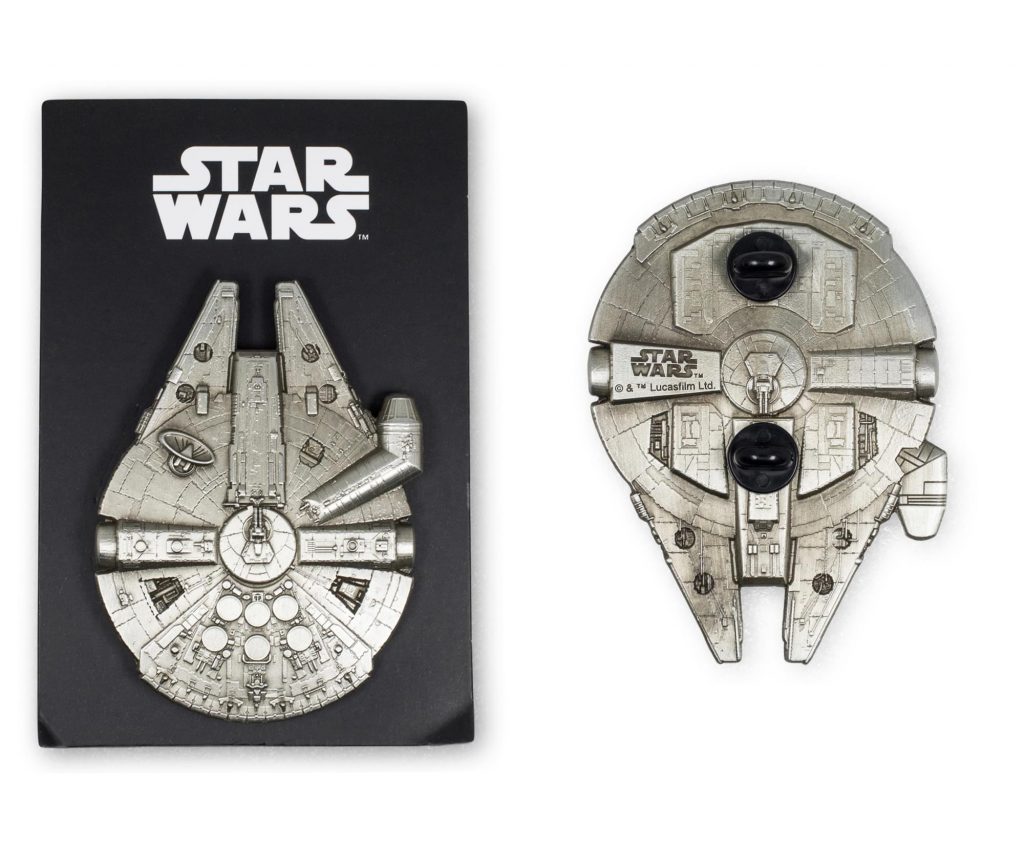 Star Wars Millennium Falcon Collector Metal Pin
