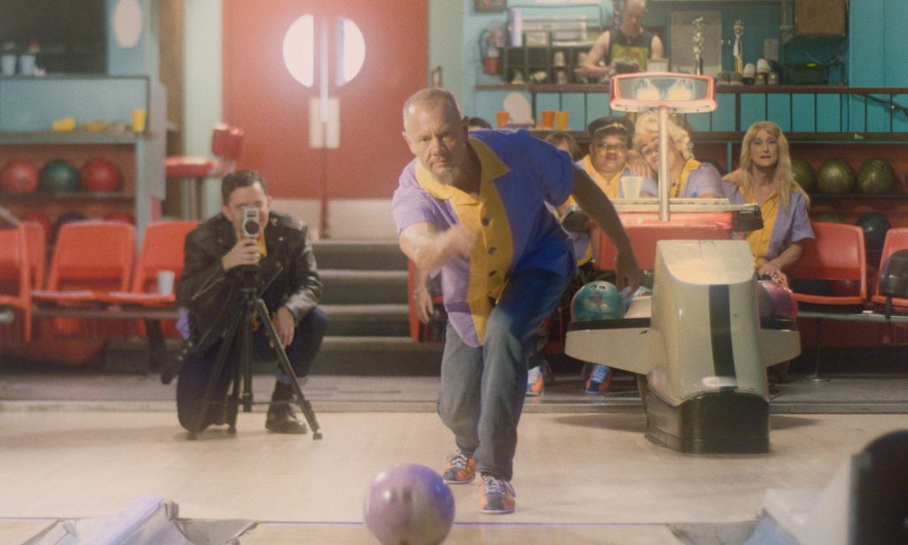 Alex makes a strike in Death and Bowling