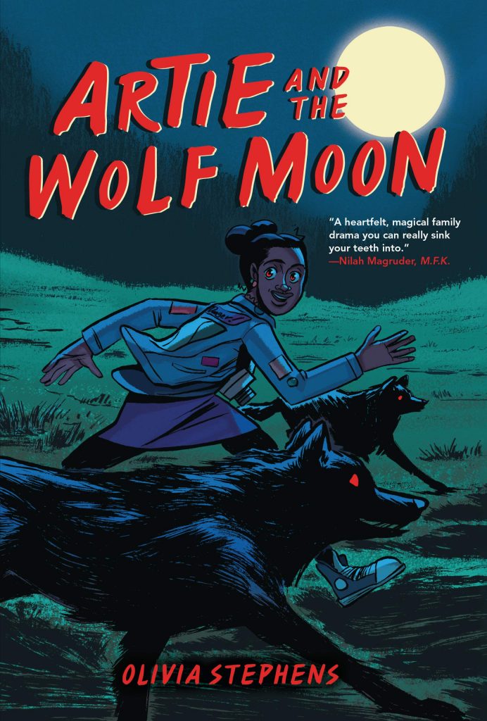 Artie and the Wolf Moon by Olivia Stephens (Book Cover)