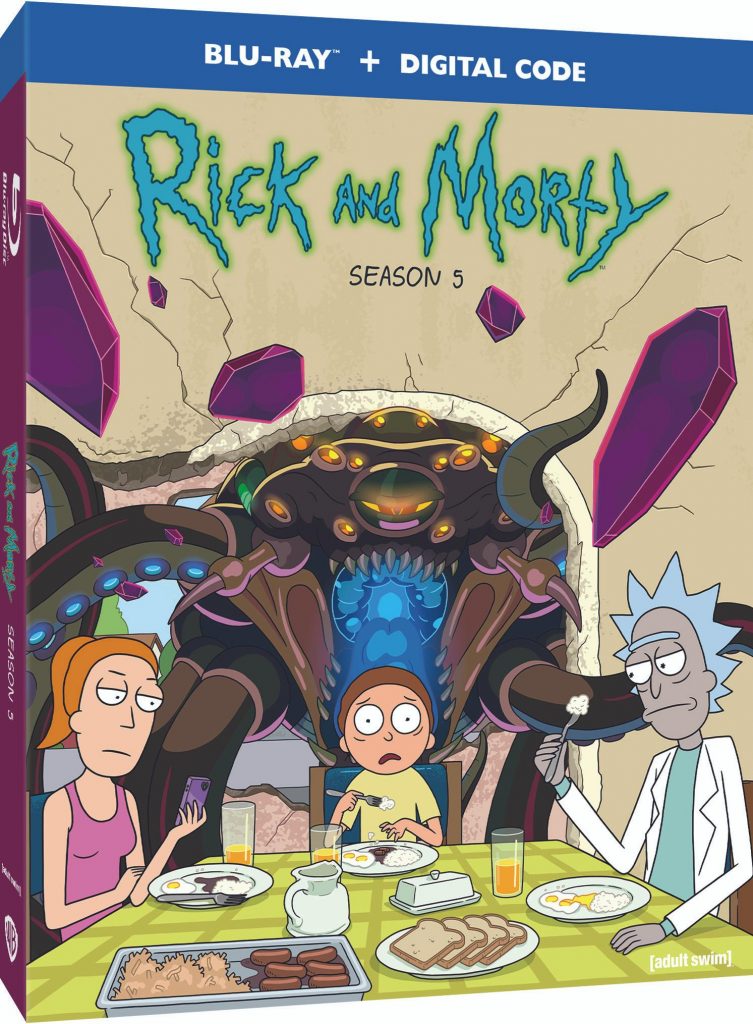 rick and morty season 5 blu-ray release