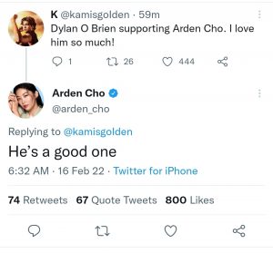 Cho Arden - Dylan Supports Arden