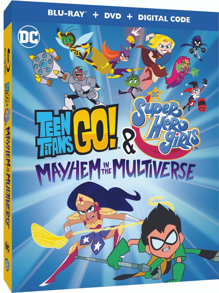 Mayhem in the Multiverse movie Teen Titans Go DC Super Hero Girls