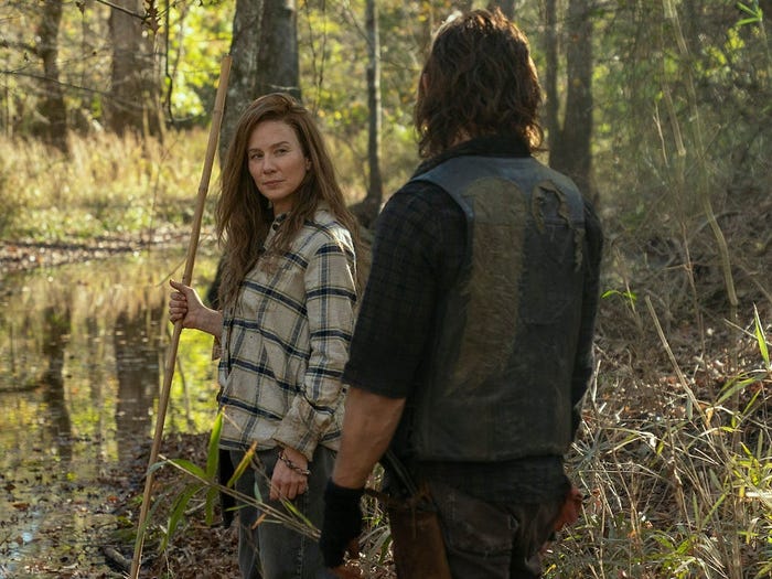 the walking dead leah and daryl