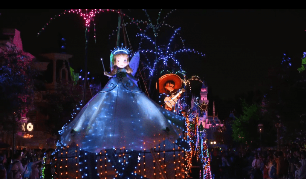 main street electrical parade new float