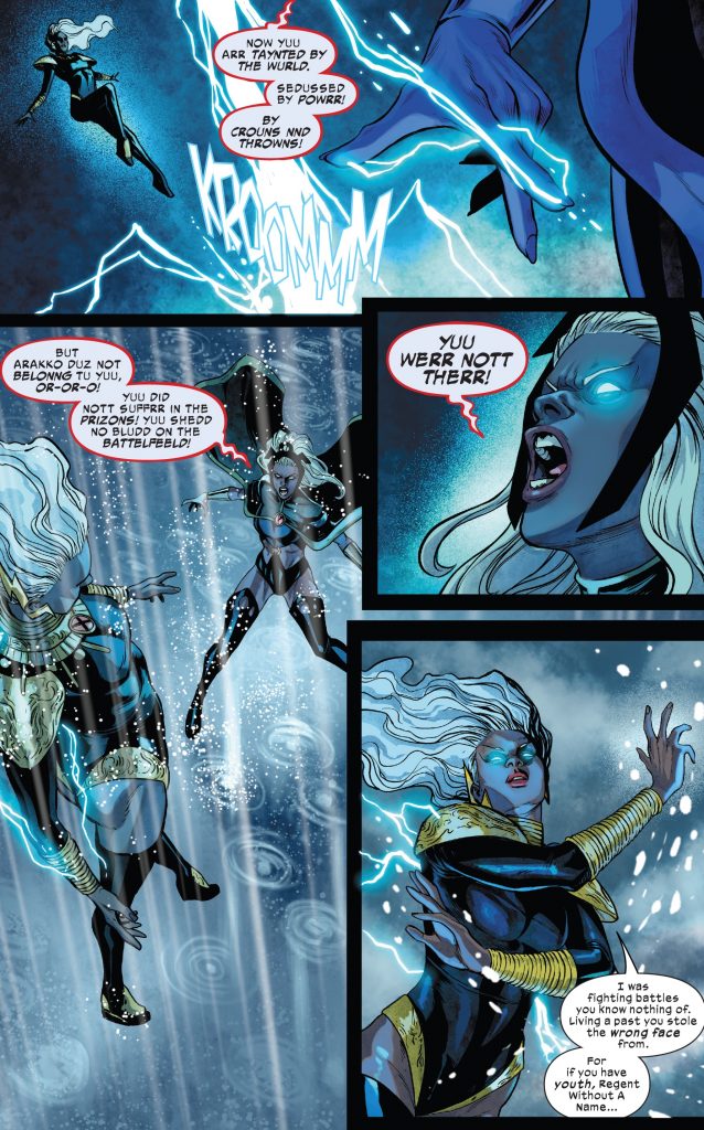X-Men Red Issue 1 review Storm vs Nameless