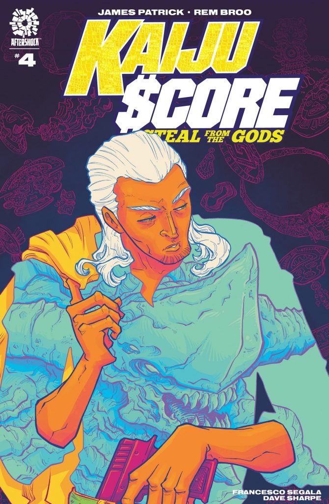 Kaiju Score Steal From the Gods issue 4 review