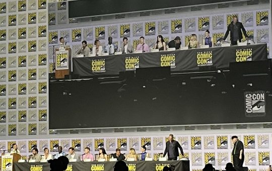 House of the Dragon SDCC panel, including Sapochnik, Condal, and Martin