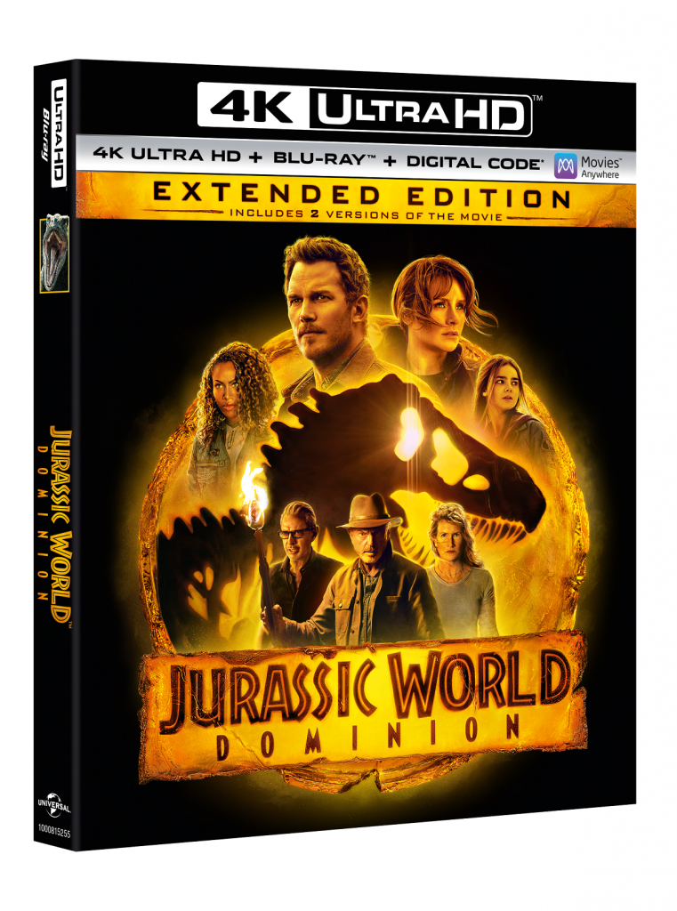 jurassic world dominion extended edition 4k uhd release blu-ray