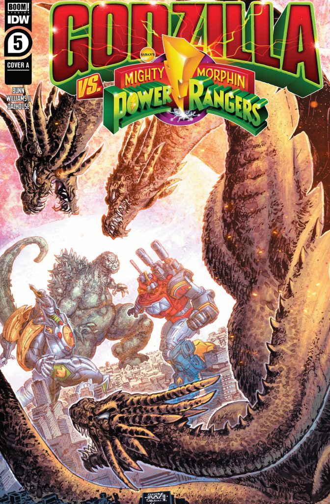 Godzilla vs The Mighty Morphin Power Rangers issue 5 review