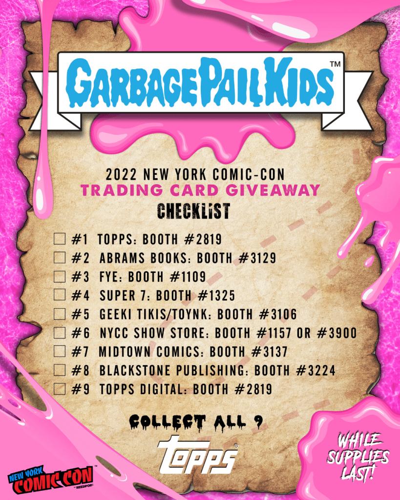 Garbage Pail Kids NYCC 2022