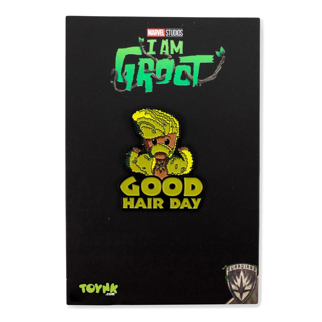 I am Groot Good Hair Day Toynk Pin NYCC 2022