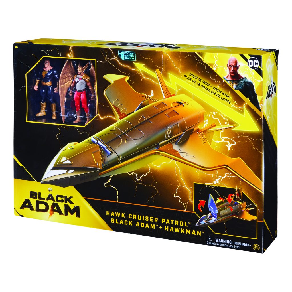 Black Adam Hawk Cruiser Spin Master