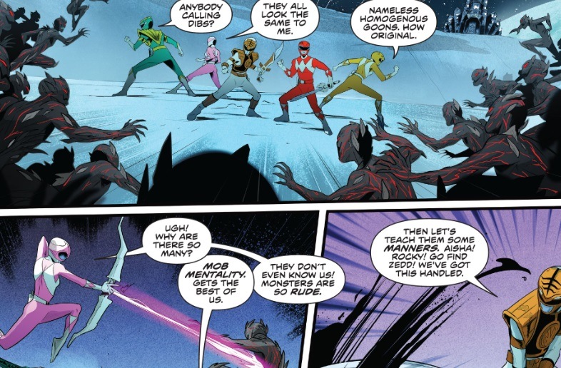 Mighty Moprhin Power Rangers issue 101 review