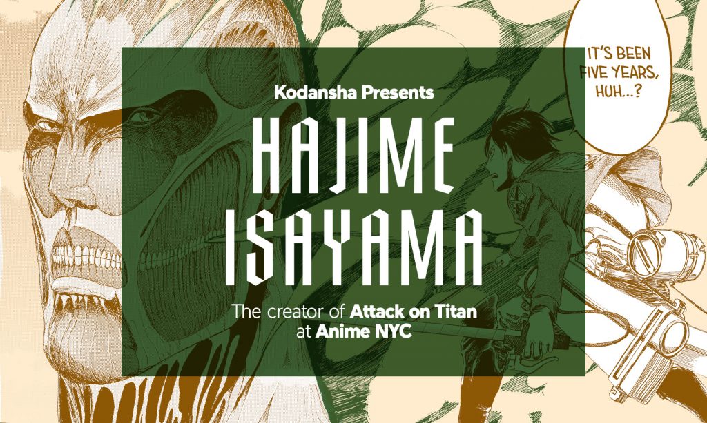 Hajime Isayama Attack on Titan