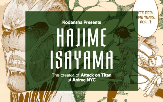 Hajime Isayama Attack on Titan