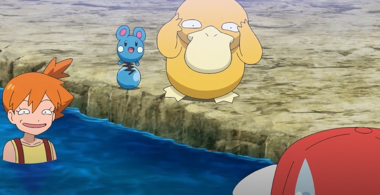 Ash vs Misty Pokemon Journeys episode 138 anime review.