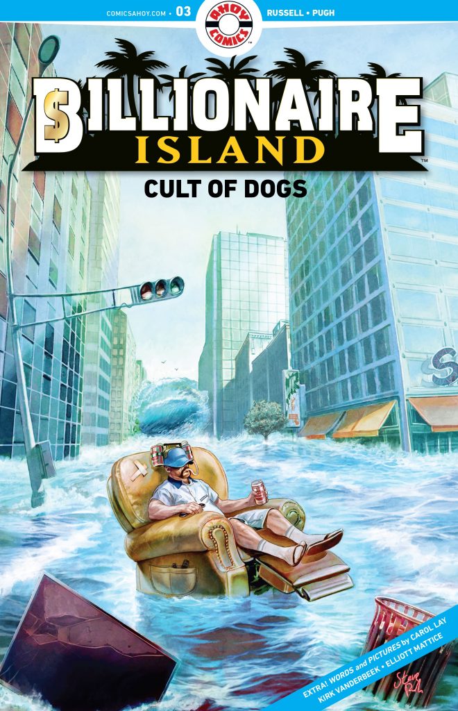 Billionaire Island Cult of Dogs issue 3 review