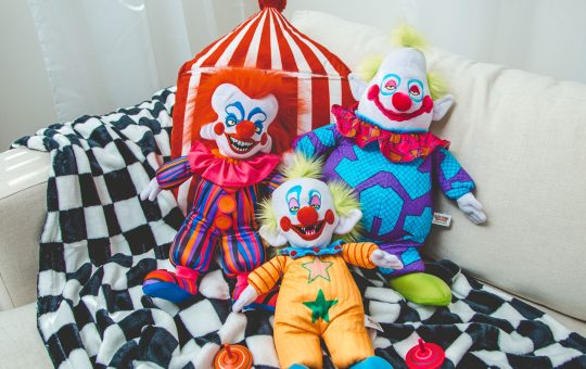 Killer Klowns from Outer Space Plush line Toynk