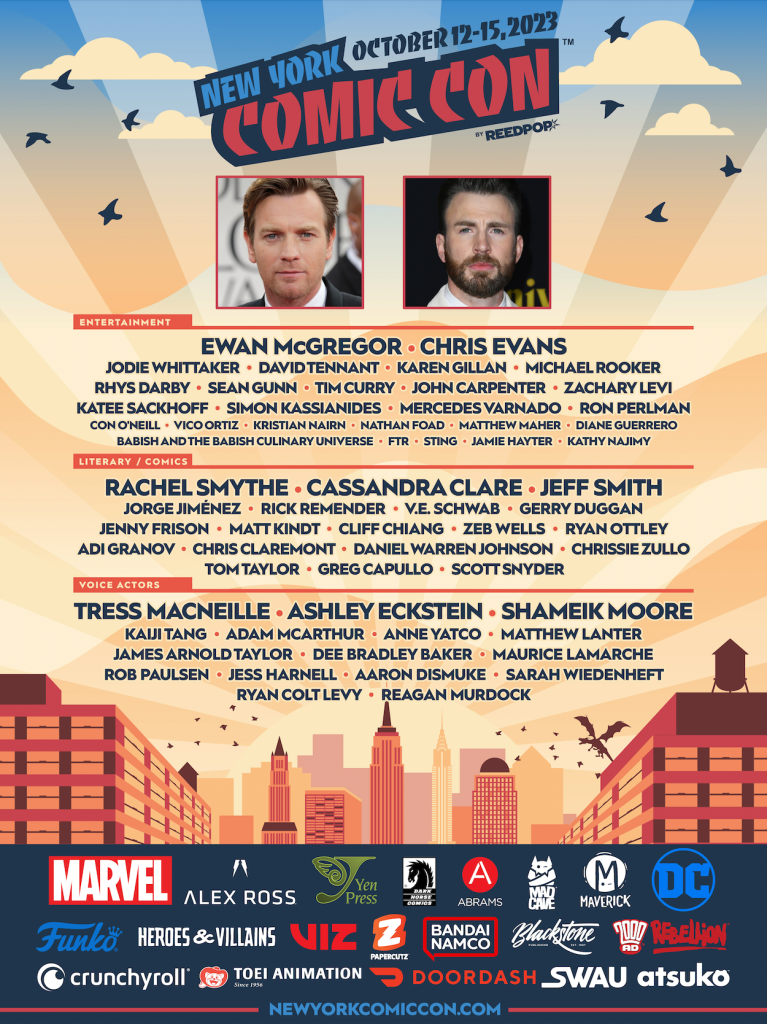 NYCC guest list