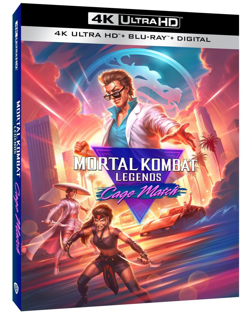 Mortal Kombat Legends Cage Match Blu-ray 4K UHD release 2023