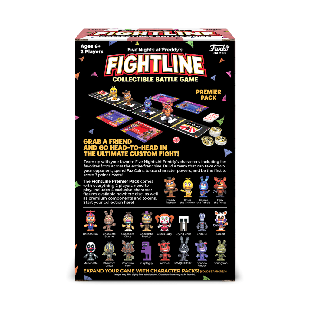 Five Nights at Freddy's Funko Games Tabletop