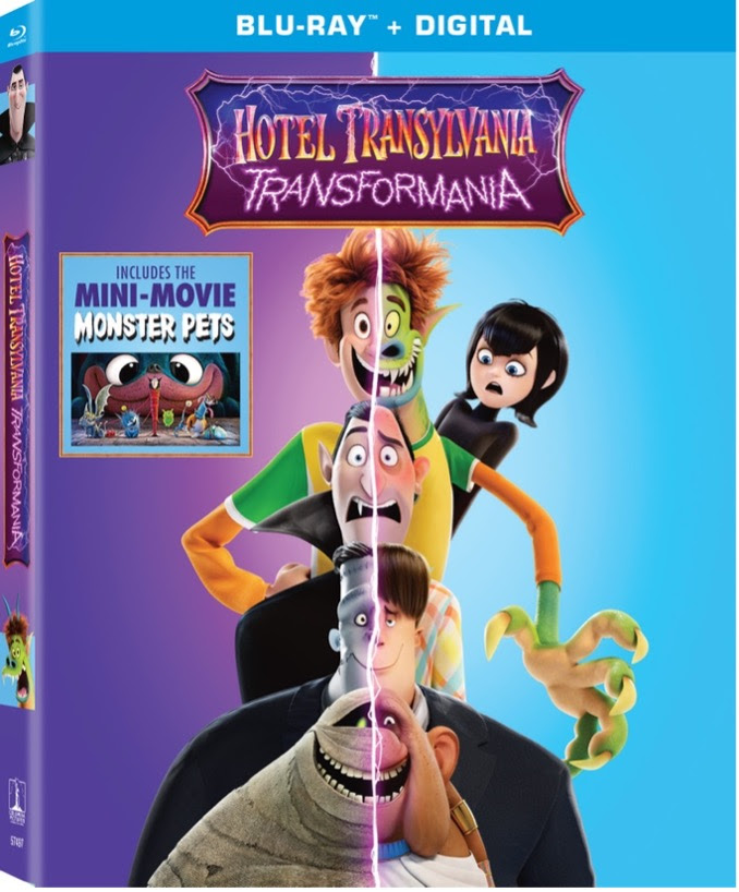 Hotel Transylvania Transformania Blu-ray release 2023