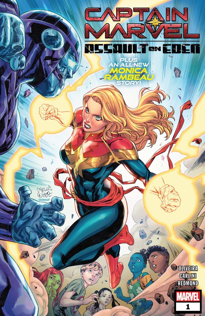 Captain Marvel Assault on Eden issue 1 review