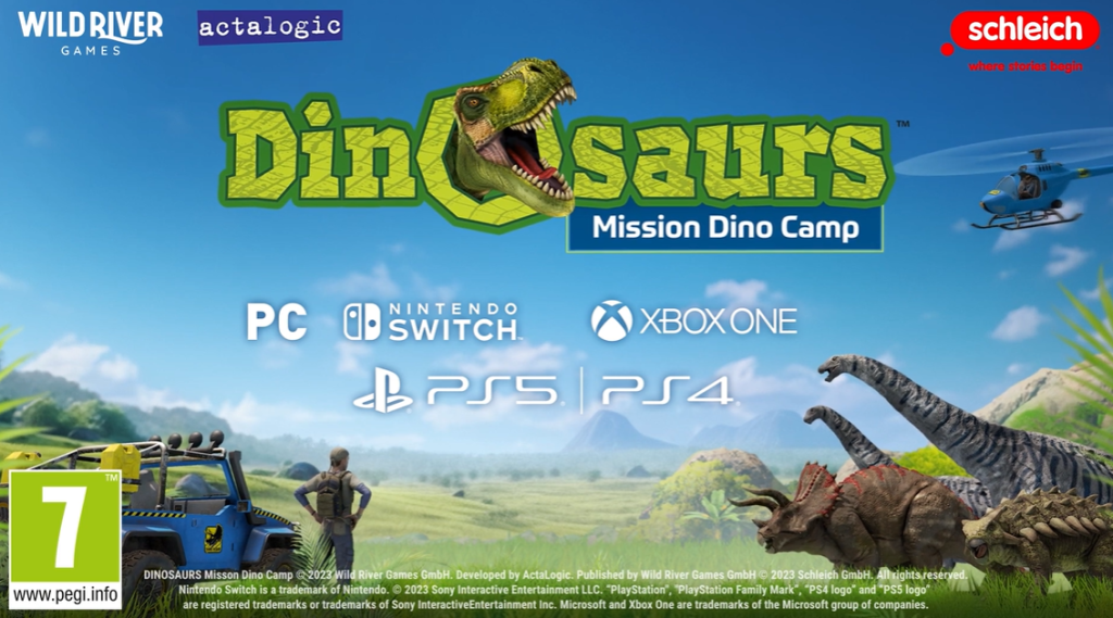 Mission Dino Camp video game