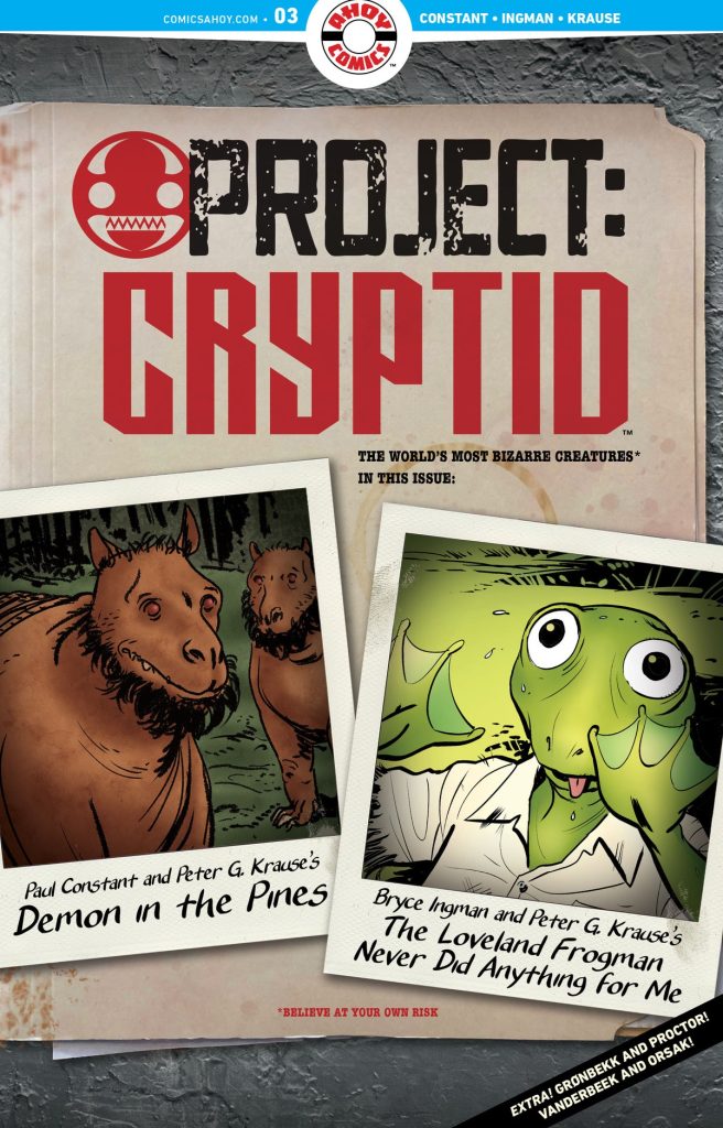 Project Cryptid Issue 3 review