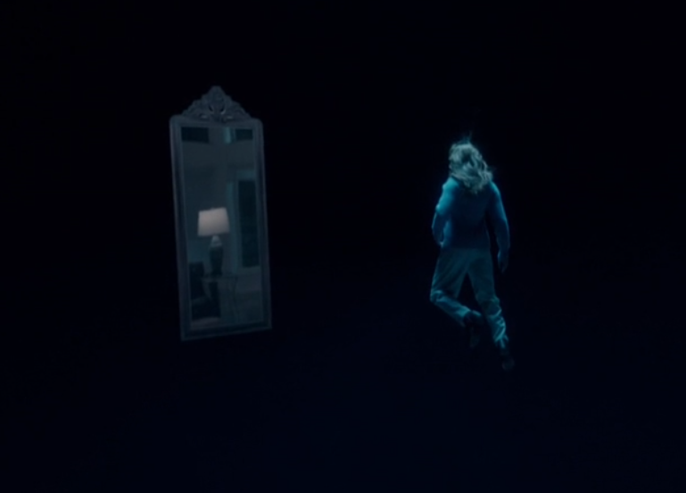 Susan appears to be trapped in a void in 'Dearly Departed' (Image: SurrealEstate Season 2 Episode 9)