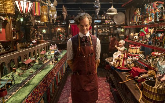 Neil Patrick Harris as the Toymaker in his shop.