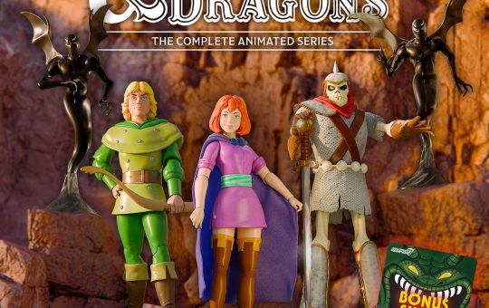 Dungeons and Dragons Wave 1 figures Super7