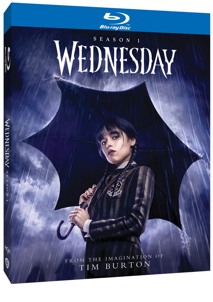 Wednesday Season One Blu-ray March 2024