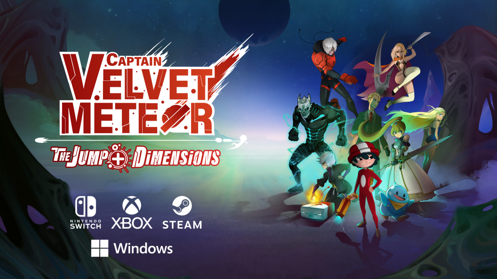 Captain Velvet Meteor Jump+ Dimensions video game 2024