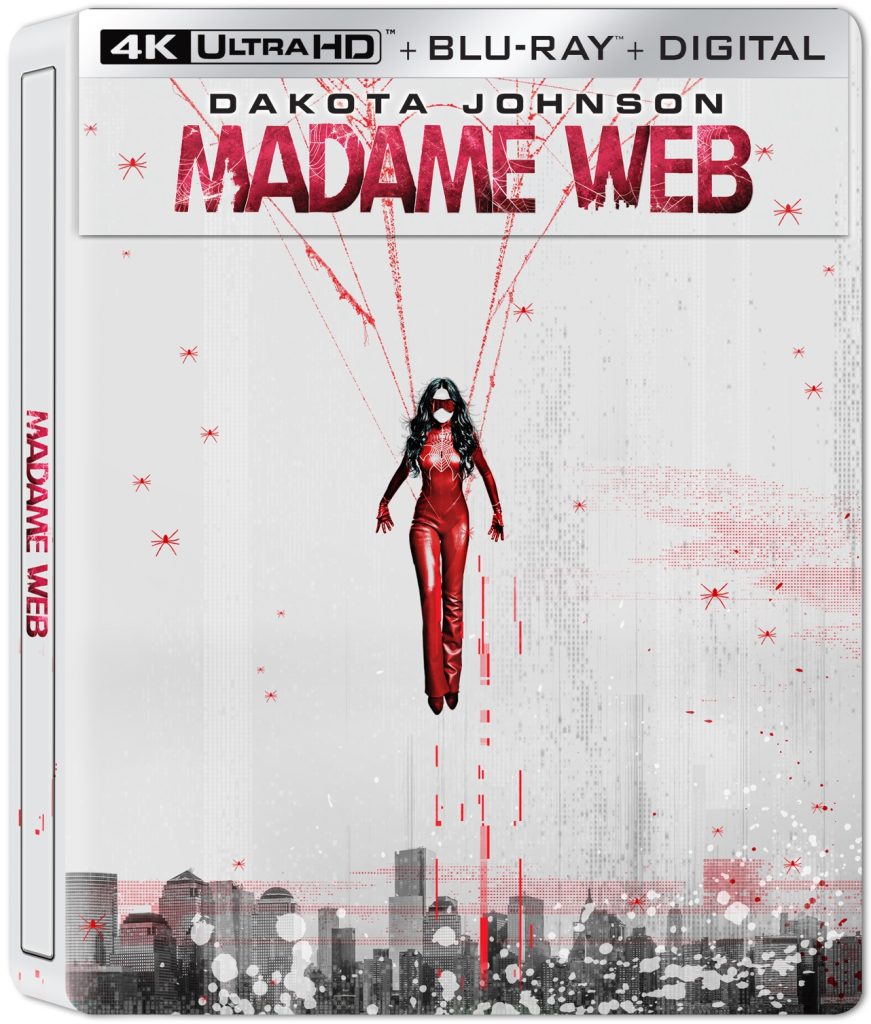Madame Web 4K UHD Blu-ray Steelbook April 30 2024